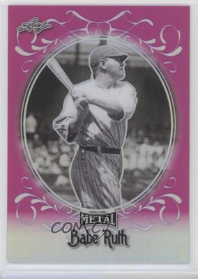 2019 Leaf Babe Ruth Collection Pink 20/20 Babe Ruth #31 HOF s7f