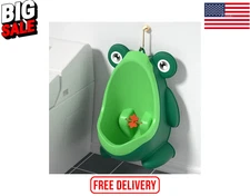 Baby Boy Frog Potty – Wall-Mounted Toddler Urinal for Toilet Training