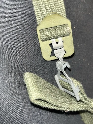 Vintage WW2? Military Strap Helmet, Gun Bag ?