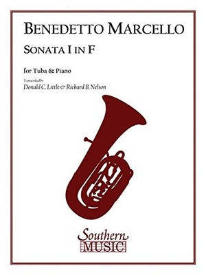 MARCELLO: SONATA NO. 1 IN F FOR TUBA By Donald Little & Richard Nelson BRAND NEW