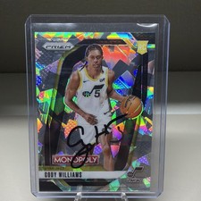2024-25 Panini Prizm Monopoly - Cody Williams #35 Ice Prizm (RC) IP AUTOGRAPH