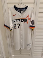Nike Houston Astros Authentic City Connect 2.0 Jose Altuve Jersey Size 52