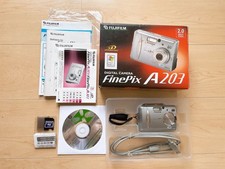 Fujifilm FinePix A203 Digital Camera with Box Accessories Tested Condition