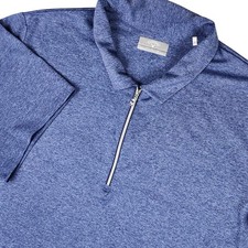 Callaway Polo Shirt Womens 1X XL Heather Blue...