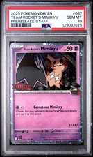 Team Rocket's Mimikyu (Prerelease) [Staff] 087/182 Miscellaneous