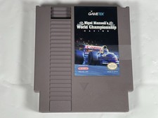 Nigel Mansell's World Championship Racing Nintendo NES
