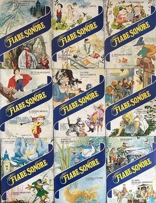 KLANGMÄRCHEN - SCHMIEDE VERLAG - LOT 11 BÄNDE - VINYL FEHLT
