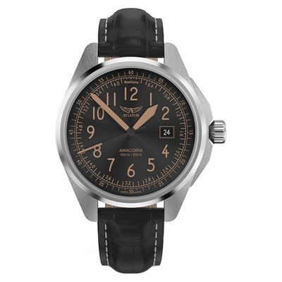 Aviator Airacobra 43 Type B V.1.38.0.323.4   Herrenuhr   Edelstahl Garantie: Qua