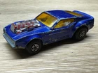 Matchbox Rolamatics No10 Blue Mustang Piston Popper England 1973 Lesney Vintage