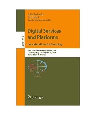 Digital Services and Platforms. Considerations for Sourcing: 12th Global Sourcin