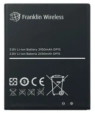 Franklin Wireless R850 Battery 2450mAh Replacement IBQ013NA Original