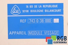 VISBRO V13.02 743-0-38-000 ECA - Reconditionné - Garantie 24 mois