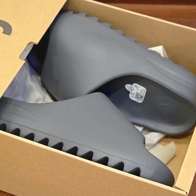 Adidas Yeezy Slide ID4132 Granite Unisex Slipper Outdoor Sandal New Without Box