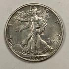 1933-S Walking Liberty Half Dollar .50. Unc. Detail. Sharp!