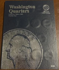 1988-1998  Whitman Quarter Album, Compete Circulated Set, 22 Coins Total/ 