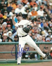 NICK NOONAN SAN FRANCISCO GIANTS SIGNED AUTOGRAPHED 8x10 PHOTO W/COA ACTION