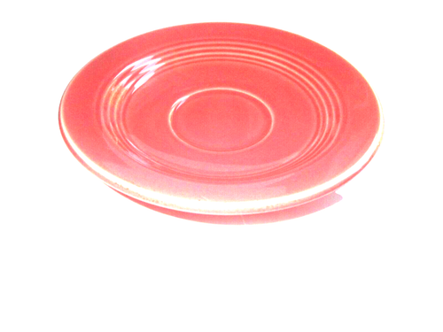 Vintage Pink 6" Fiesta Ware Saucer Only - Picture 4 of 11