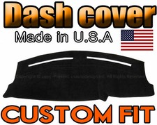 Fits 2011-2023 Dodge Charger Dash Cover Mat Dashboard Pad Made In Usa  Black