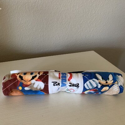 MARIO & SONIC AT THE OLYMPIC GAMES BEIJING 2008 XL T-SHIRT RARE SEGA PROMO NEW
