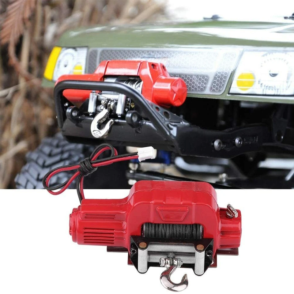 RC Crawler Winch 1/10 Scale Replacement for Traxxas HSP Redcat Car NEW FREE SHIP - Image 4 of 4