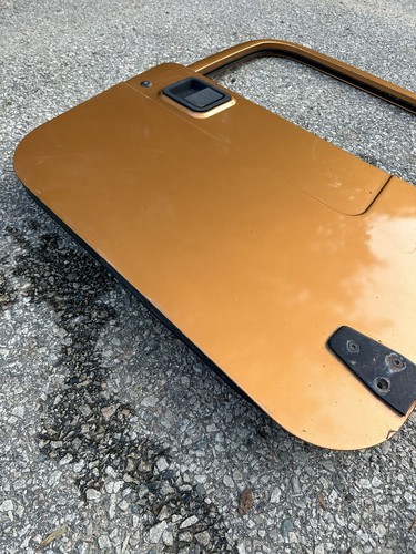 Full Hard Doors 97-06 Jeep Wrangler TJ Door Pair Orange w/ Windows - Need Panels - Picture 4 of 18