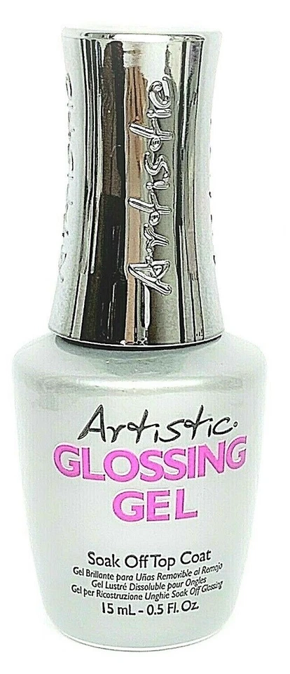 ARTISTIC NAIL DESIGN Artistic - Glossing Gel Top Coat - 0.5oz / 15ml