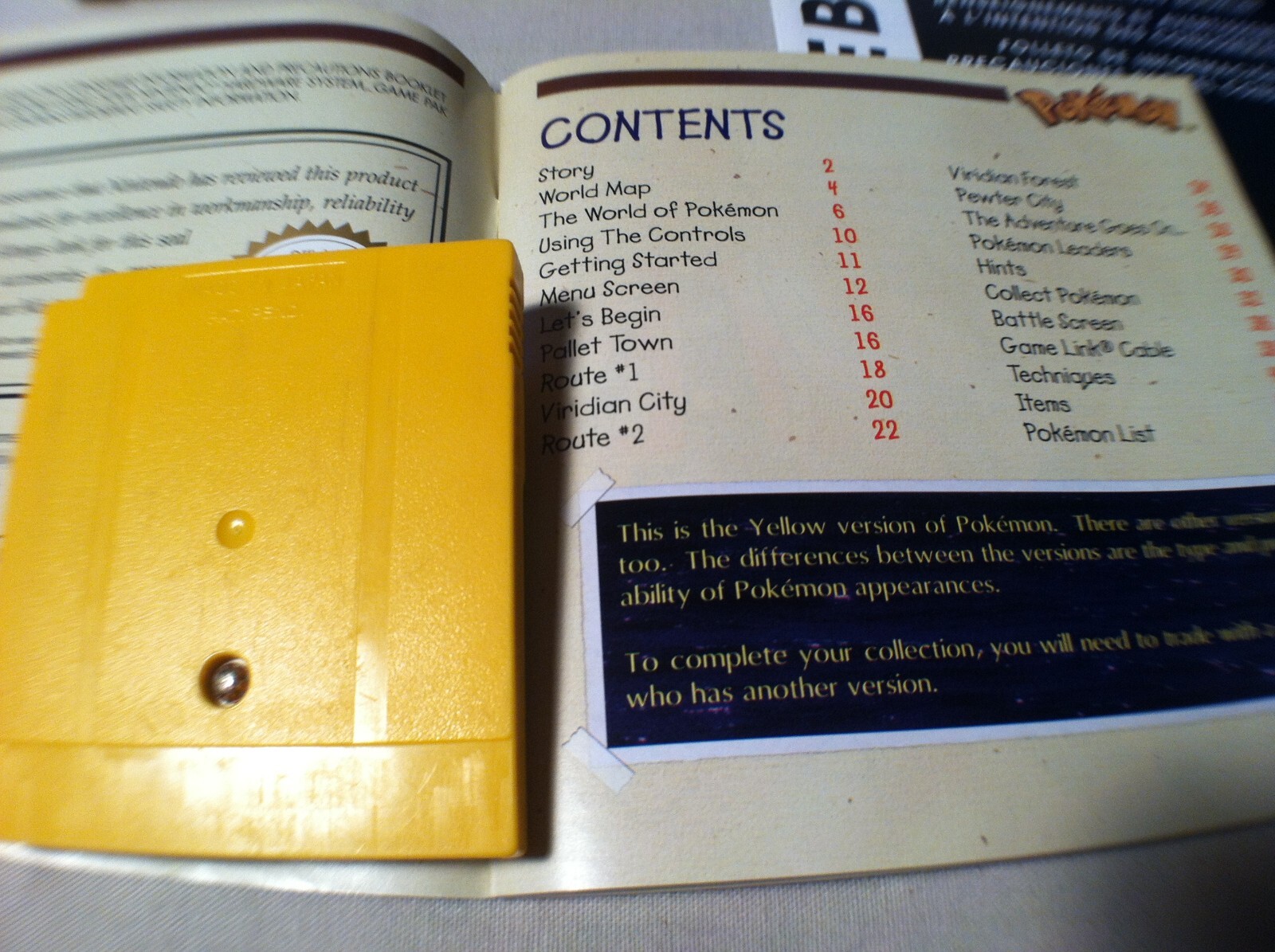 Preços de Pokemon Yellow para GameBoy  Compara preços de soltos, CIB e  novos