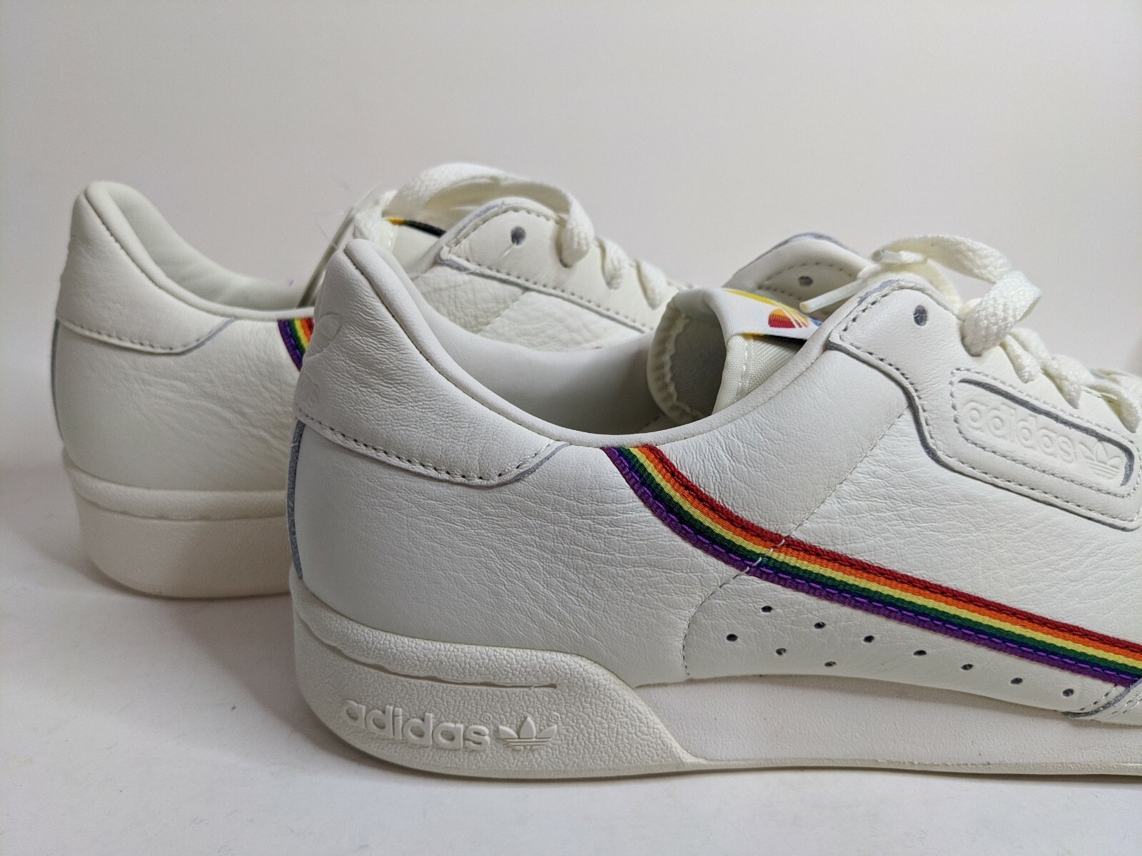 adidas continental rainbow