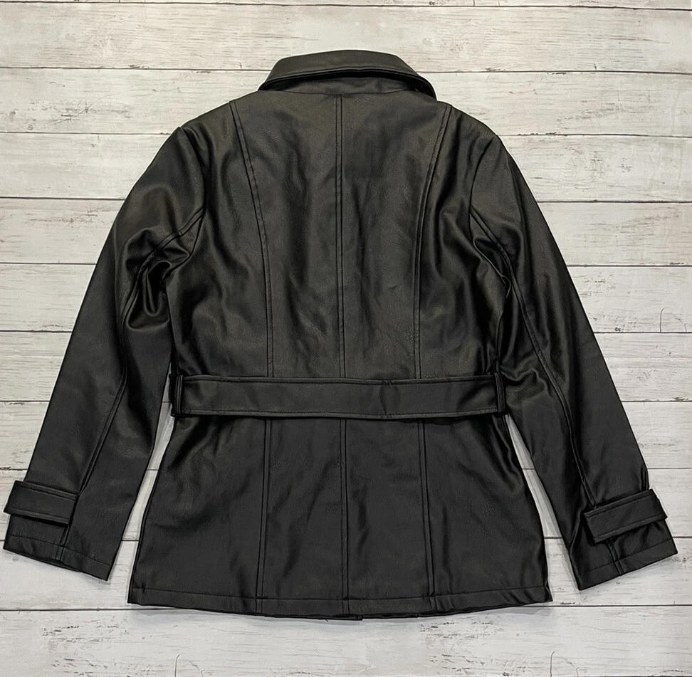 A collezioni leather jacket fake clearance