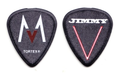 Maroon 5 Jimmy Valentine Signature Black Guitar Pick - 2020 Tour