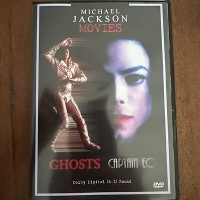 Michael Jackson Ghosts & Captain Eo DVD 5.1 Dolby 