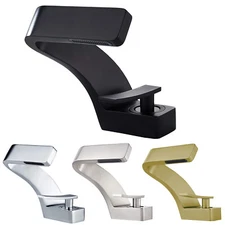 Bathroom Sink Faucet Single Handle 1Hole Waterfall Lavatory Vanity Basin Mixer