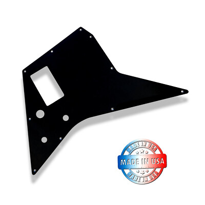 New Gloss Black Pickguard for Gibson Melody Maker Explorer Made In USA