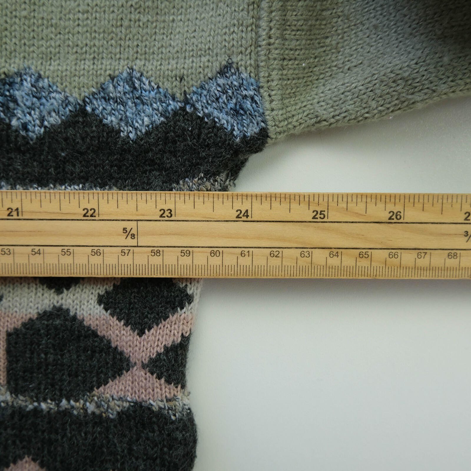 Cosby Vintage Rétro 90s Maselli M Pull Bleu Pull Taille Ue 54