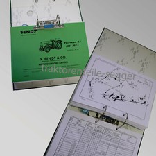 Fendt Ersatzteilliste für Farmer 2S 103 103S Traktor Schlepper 138001