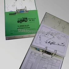 Fendt Ersatzteilliste für Farmer 2S 103 103S Traktor Schlepper 138001