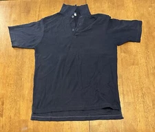 Vtg 90's Champion Polo Shirt XL Navy Blue