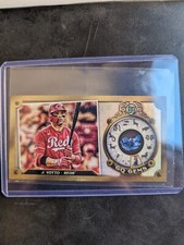 2022 Topps Allen & Ginter Chrome Joey Votto Gypsy Queen GQ Gems Silver Parallel