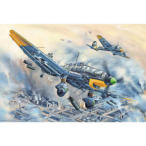 Trumpeter 1/24 Ju-87D-5 Stuka 02424 Plastic Model | eBay