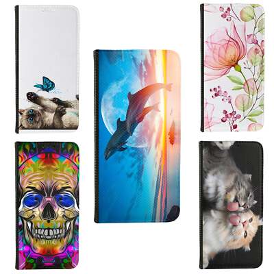 Handyhülle Etui Handy Tasche Hülle Schutzhülle Cover Smart Flipcase 47-3