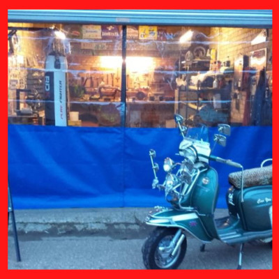 CLASSIC MOTORRAD WERKSTATT VORHANG TEILER MOT GARAGE TEILER 15 x 8FT H