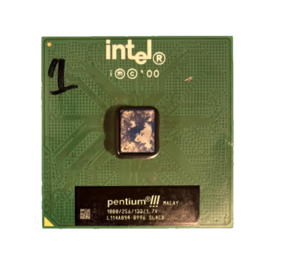 Intel SL4C8 Pentium III 1 GHz 1000/256/133 socket 370 CPU