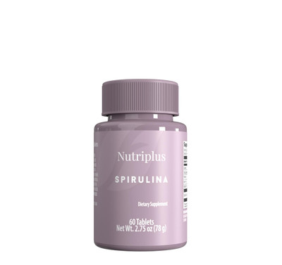 Farmasi Nutriplus Spirulina Tablet 60pcs, New In Box - Free Shipping