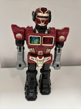 HAP-P-KID 2005 Robot 15" Turbo Fighter - Lights And Sounds Work, No Movement