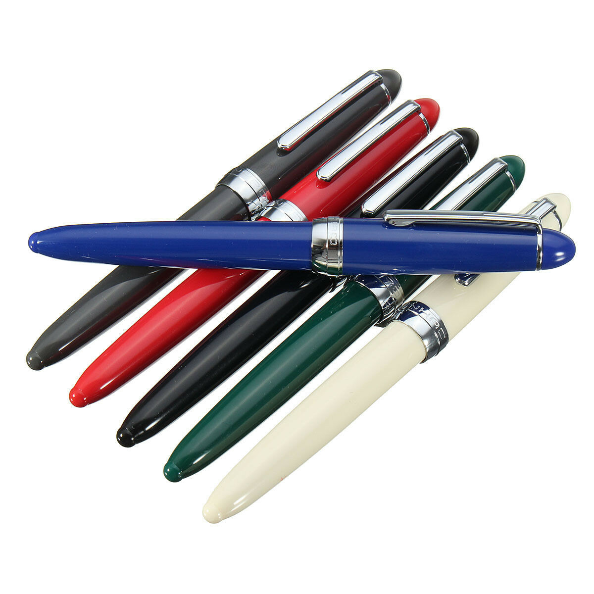 Jinhao 992 Opaque Plastic Fountain Pen Fine Nib 0.5mm Converter