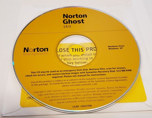 Norton Ghost 14.0