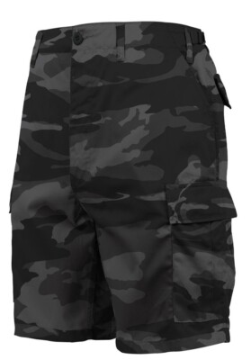 Rothco Colored Camo BDU Shorts - Black Camo | eBay