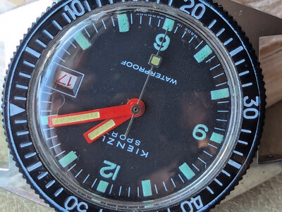 kienzle 時計 1970s German Kienzle Life 2002 mechanical digital jump hour watch