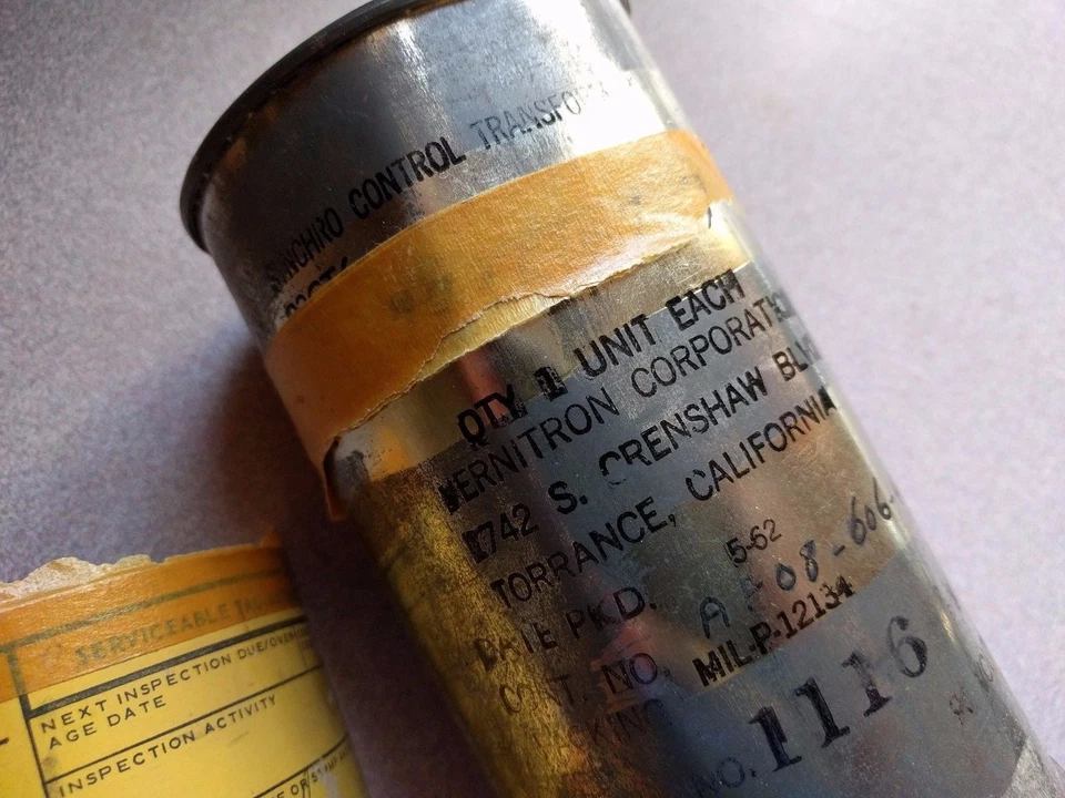 НОВЫЙ запечатанный трансформатор синхронного управления Vernitron Corp номер детали 7745147 P001 - Изображение 3 из 3