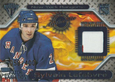 2000-01 Titanium Game Gear Patches #115 Sylvain Lefebvre/400